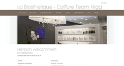 Desktop Screenshot of coiffeur-team-nigg.ch